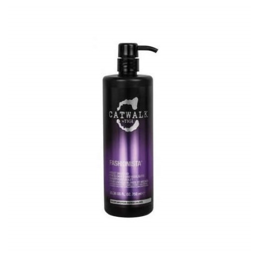 Tigi Catwalk Fashionista Violet szampon do włosów siwych i blond 750 ml