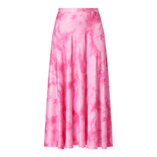 Guess spódnica różowa z wiskozy 