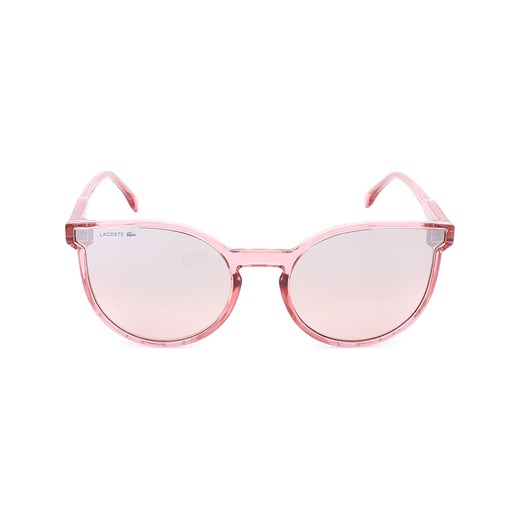 Damskie okulary przeciwsłoneczne w kolorze jasnoróżowym