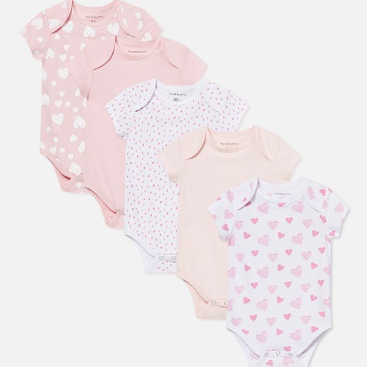 Odzież dla niemowląt Sinsay różowa w nadruki 