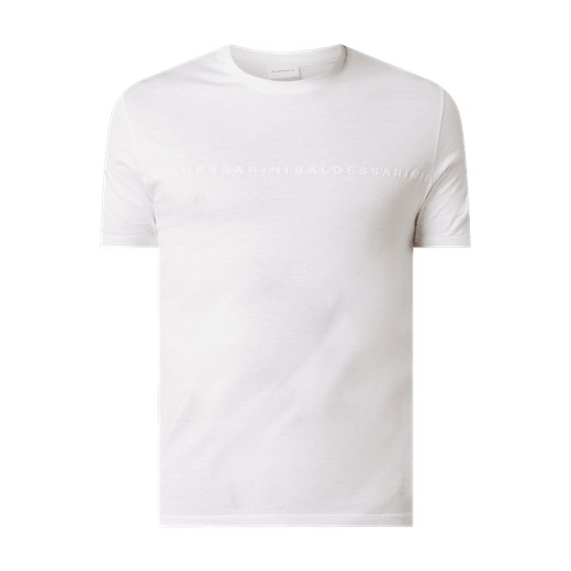 T-shirt z bawełny model ‘Theo’  Baldessarini 56 Peek&Cloppenburg 