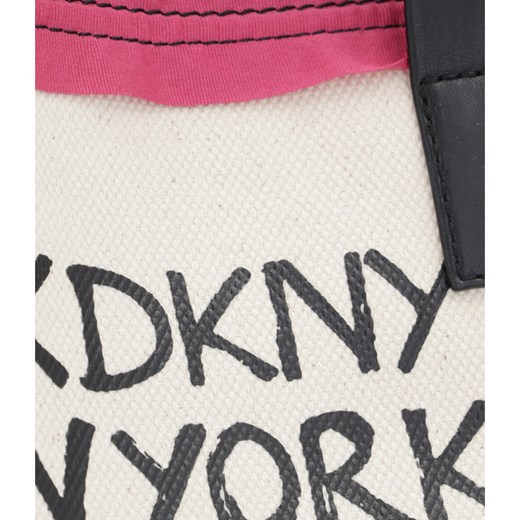 Shopper bag DKNY młodzieżowa na ramię 