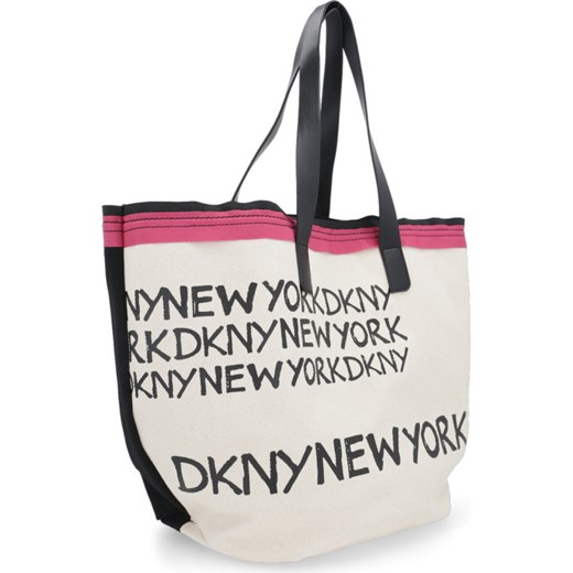 DKNY shopper bag młodzieżowa duża na ramię 