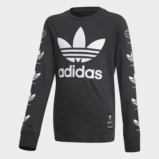 Adidas t-shirt chłopięce jesienny z długim rękawem