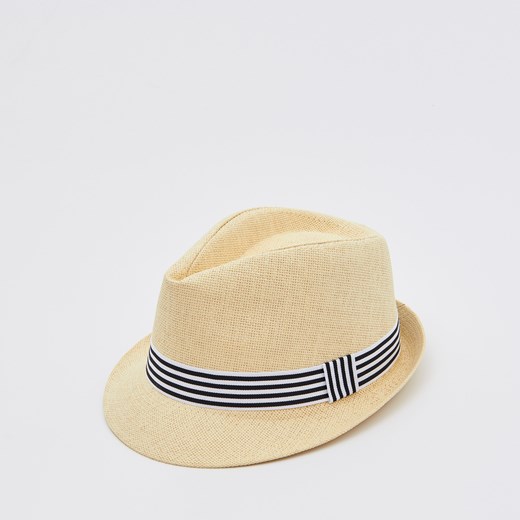 Sinsay - Pleciony kapelusz na lato -