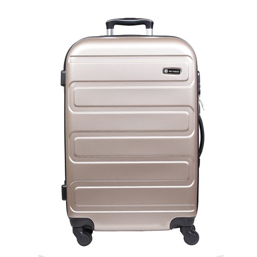 walizka średnia Słoń Torbalski Alexa 64 cm beżowa