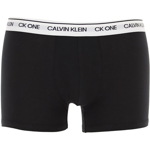 Calvin Klein majtki męskie czarne z elastanu 