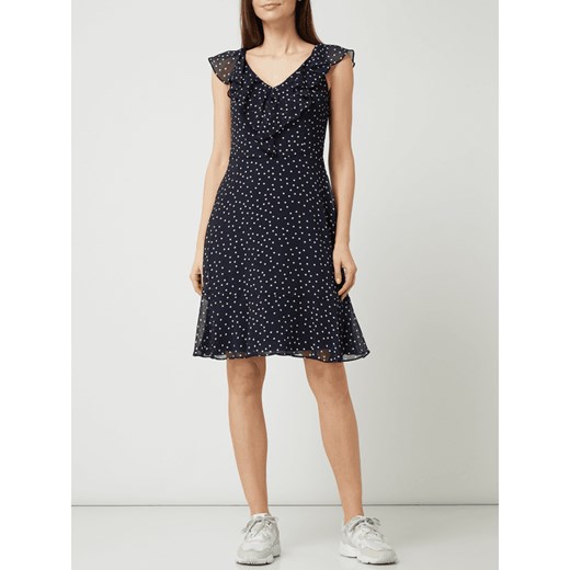 Sukienka DKNY w groszki mini