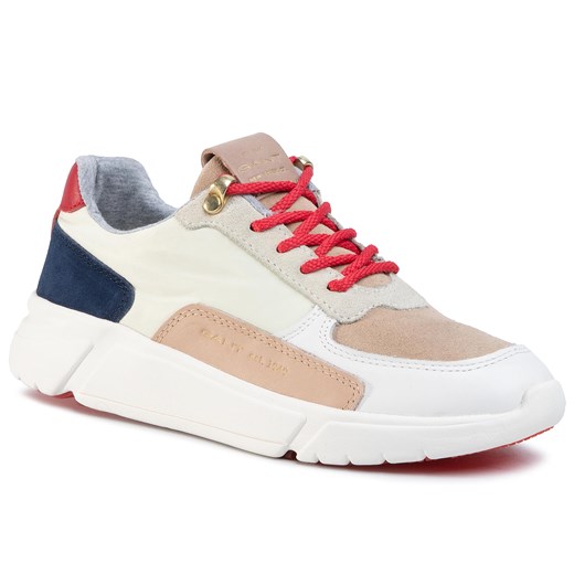 Sneakersy GANT - Cocoville 20533535  Br.Wht/Bei/Red/Blue G293   36 eobuwie.pl