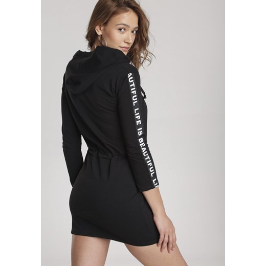Czarna Sukienka Avalody  Renee XL Renee odzież