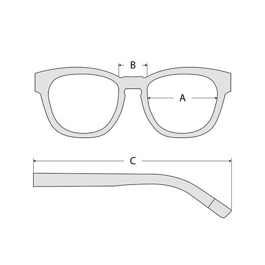 Damskie okulary przeciwsłoneczne w kolorze granatowo-brązowo-czarnym