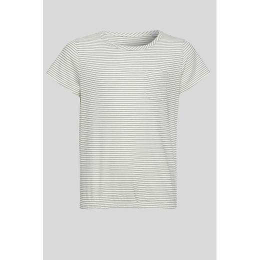 C&A Koszulka z krótkim rękawem-w paski, Biały, Rozmiar: 134/140
