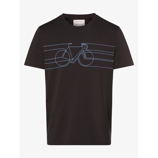 ARMEDANGELS - T-shirt męski – Jaames, czarny Armedangels  XL vangraaf