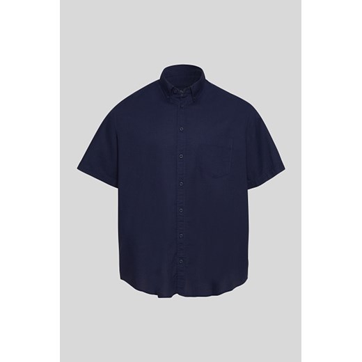 C&A Koszula-Regular Fit-przypinany kołnierzyk-bawełna bio, Niebieski, Rozmiar: 3XL