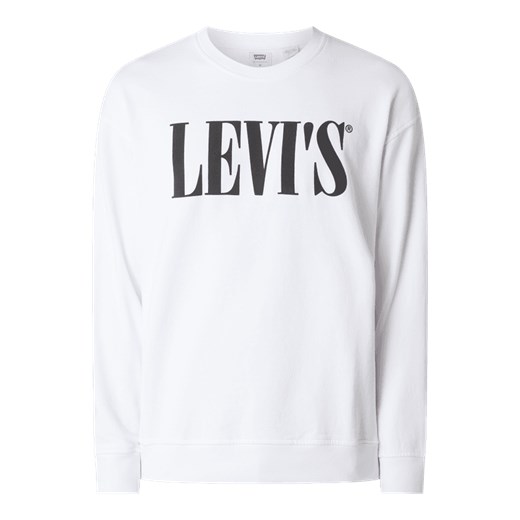 Bluza z gumowym nadrukiem z logo Levi's  S okazyjna cena Peek&Cloppenburg  