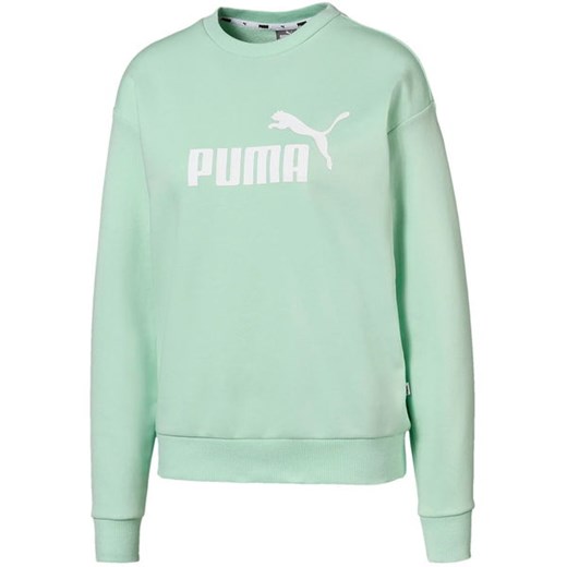 Bluza damska Essentials Crew Sweat Puma (mist green) Puma  XL wyprzedaż SPORT-SHOP.pl 