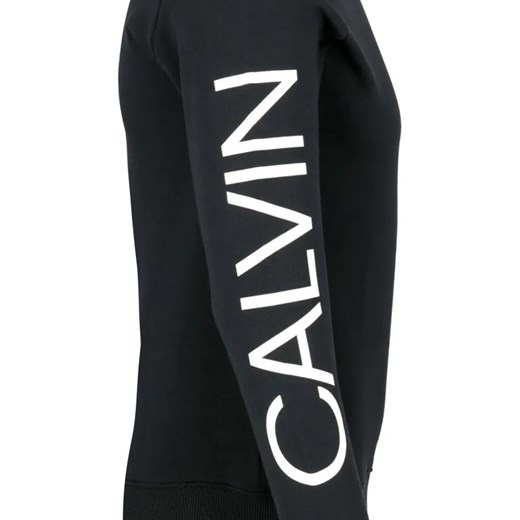 Calvin Klein bluza chłopięca czarna na zimę 