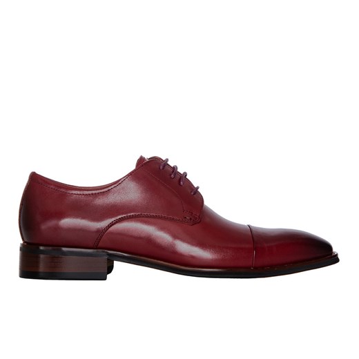 Eleganckie czerwone półbuty BUAN000134
