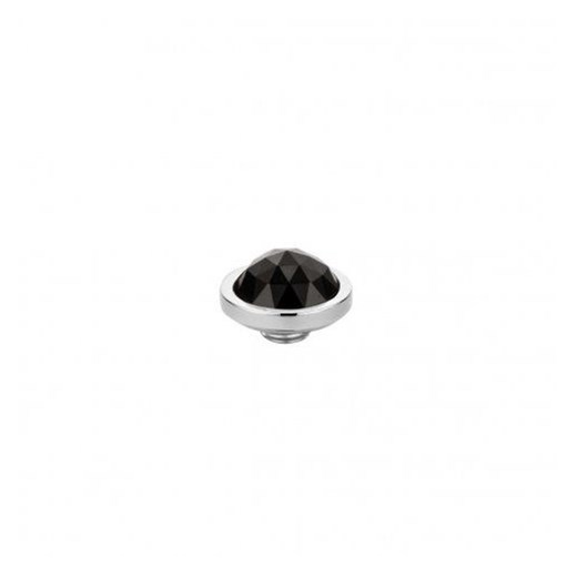 Element wymienny Meddy Melano Vivid M01SR Kryształ Swarovskiego Srebrny Transparent Black  Melano  otozegarki