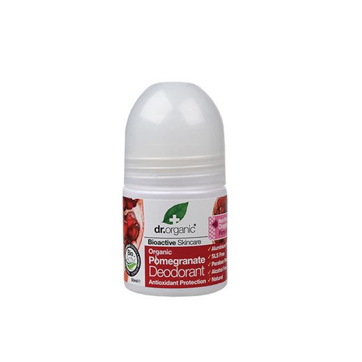 Dr Organic Dezodorant z granatem w kulce 50ml