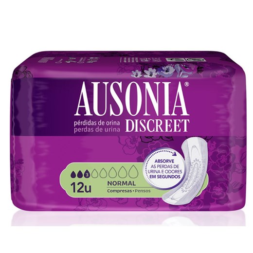 Ausonia Discreet Podpaski higieniczne Normalne nietrzymanie moczu 12 jednostek