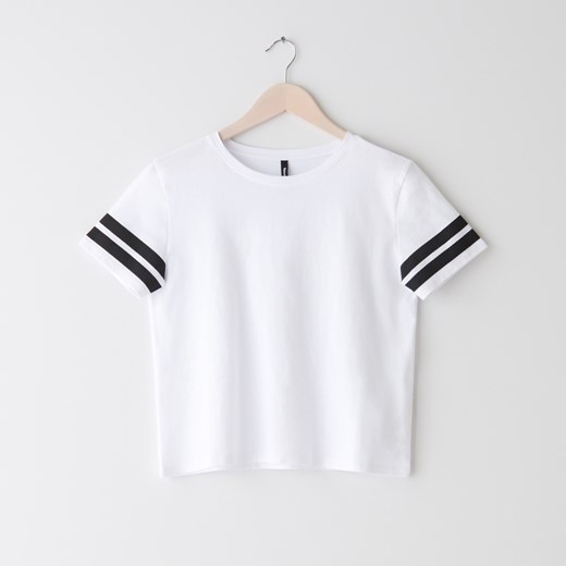 Sinsay - Koszulka oversize - Biały  Sinsay M 