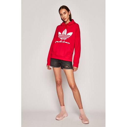 Czerwona bluza sportowa Adidas Originals 