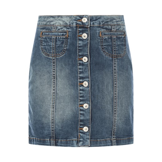Spódnica jeansowa z dodatkiem streczu model ‘Ellis’