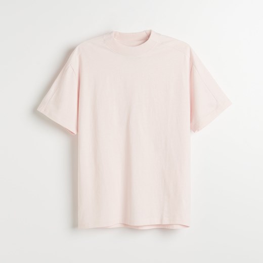 T-shirt męski różowy Reserved 