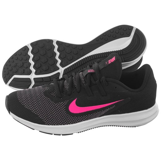 Buty sportowe damskie Nike do biegania downshifter bez wzorów z tworzywa sztucznego 