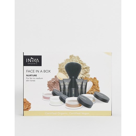 INIKA – Face in a Box – Nurture – Zestaw kosmetyków do makijażu-Wielokolorowy