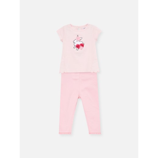 Różowa odzież dla niemowląt Sinsay 