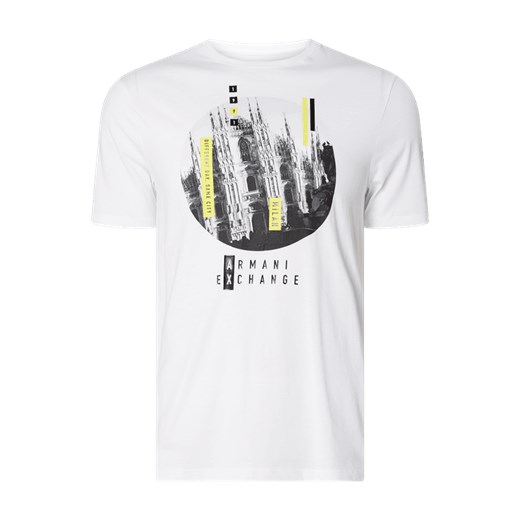 Armani Exchange t-shirt męski z krótkimi rękawami 