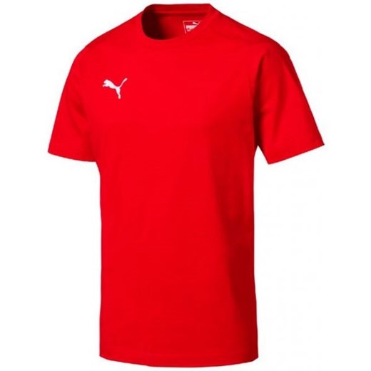 Czerwony t-shirt męski Puma 