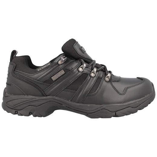 Buty trekkingowe męskie Z-style Cz czarne sznurowane sportowe z gumy 