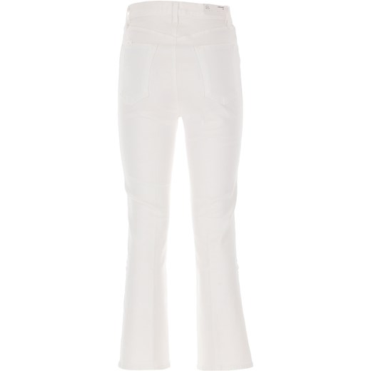 Białe jeansy damskie J Brand na wiosnę 