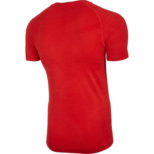 Czerwony t-shirt męski 4F 