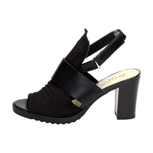 Sandały damskie Jezzi na lato z klamrą na wysokim obcasie 