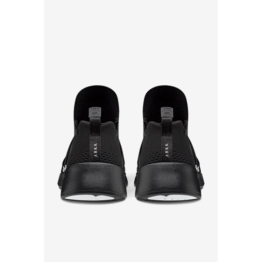 Buty sportowe męskie czarne Arkk Copenhagen ze skóry ekologicznej jesienne 