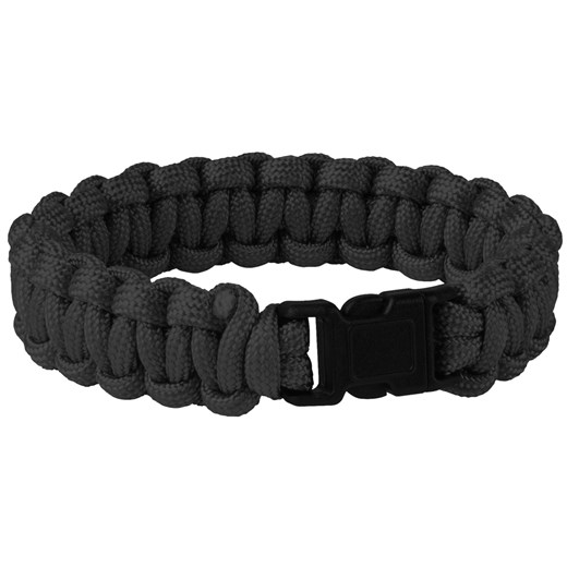 bransoletka Helikon-Tex SURVIVAL BRACELET - Paracord - Black