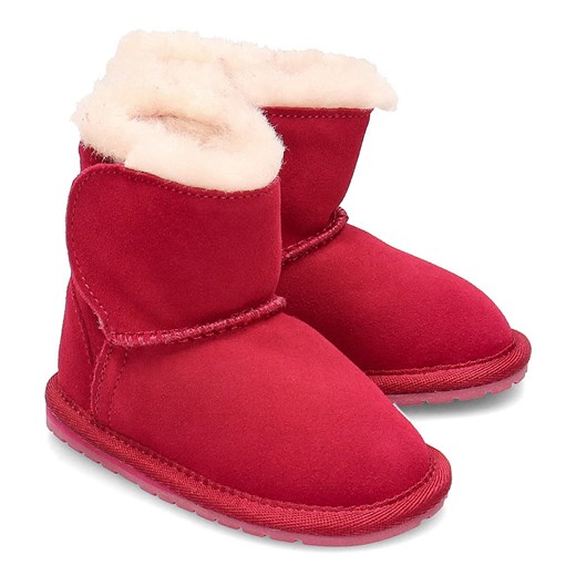 Buty zimowe dziecięce Emu Australia bez zapięcia śniegowce 
