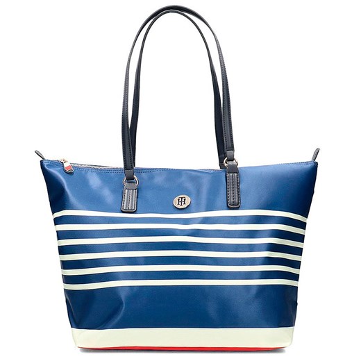 Tommy Hilfiger Poppy Tote Stripes - Torebka Damska - AW0AW08386 0G5  Tommy Hilfiger UNI MIVO