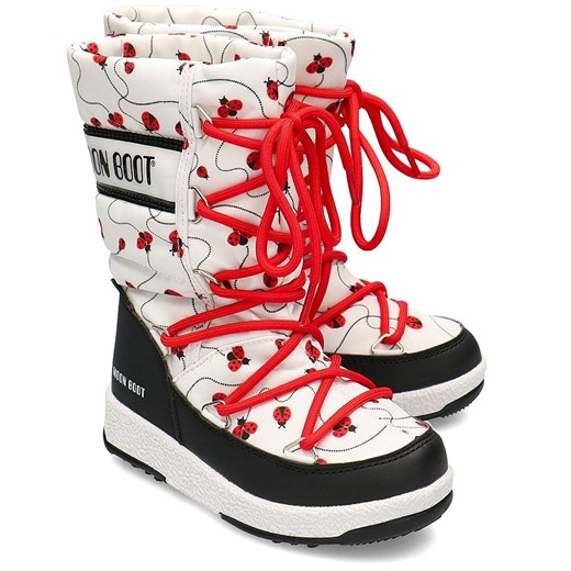 Buty zimowe dziecięce Moon Boot z nylonu 