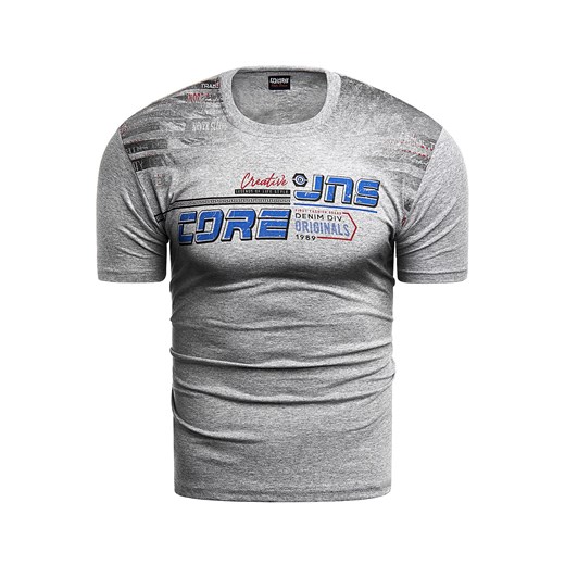 Wyprzedaż koszulka t-shirt Core - szara Risardi  M okazja  
