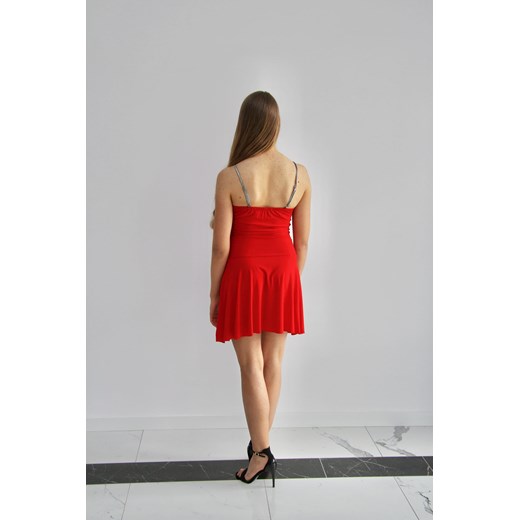Sukienka krótka Czerwona Serce Rokado Rokado  36 