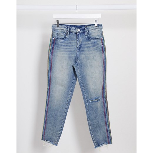 Blank NYC – Niebieskie jeansy z prostymi nogawkami  Blank Nyc 29" Reg Asos Poland okazyjna cena 