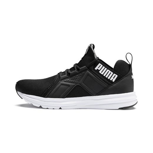 Puma buty sportowe męskie na wiosnę czarne z gumy 