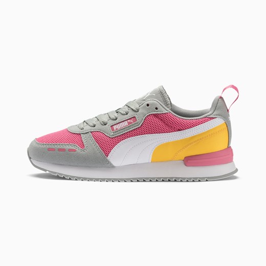 Buty sportowe damskie Puma zamszowe sznurowane płaskie