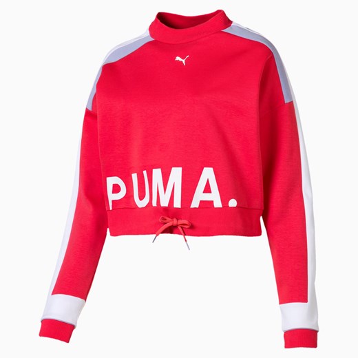 Bluza damska Puma krótka z napisem 