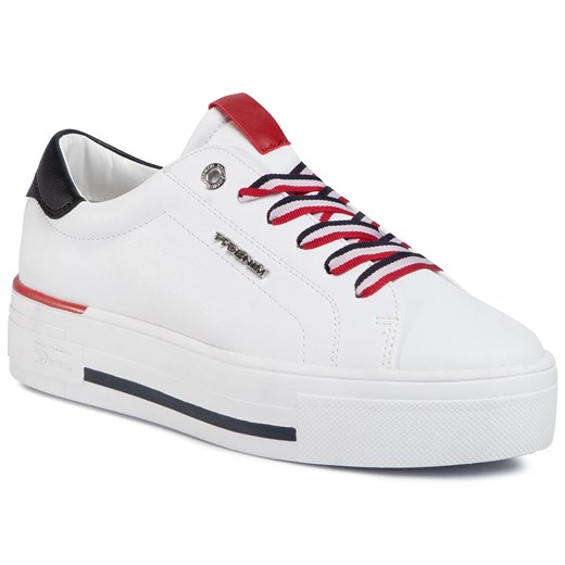 Sneakersy TOM TAILOR - 809610400 White   36 eobuwie.pl